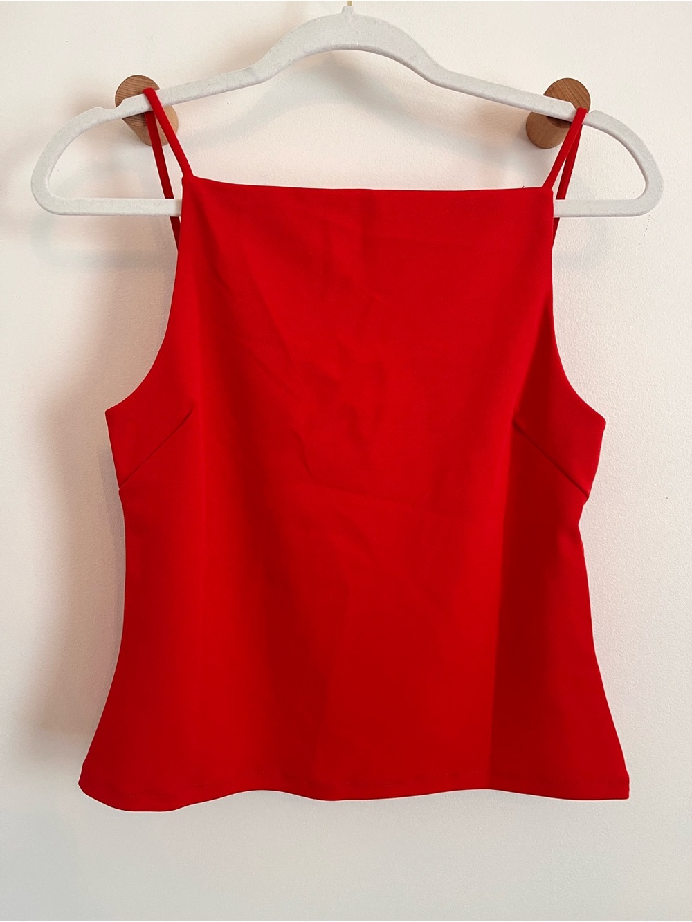 H&M Red Spaghetti-Strap Camisole